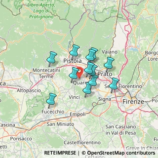 Mappa Via Erbosa, 51039 Quarrata PT, Italia (9.55167)