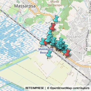 Mappa Piazza della Stazione, 55054 Massarosa LU, Italia (0.30345)