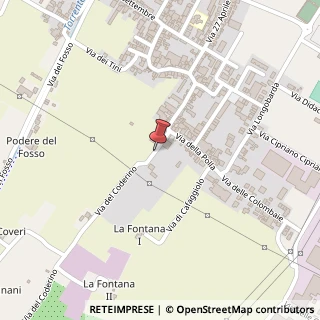 Mappa Via Del Coderino, 3, 59100 Prato, Prato (Toscana)
