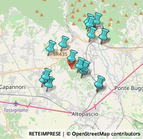 Mappa Via di Montechiari, 55015 Montecarlo LU, Italia (3.22353)