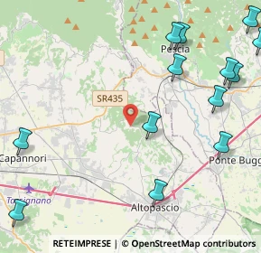 Mappa Via di Montechiari, 55015 Montecarlo LU, Italia (6.04154)