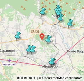 Mappa Via di Montechiari, 55015 Montecarlo LU, Italia (4.5625)