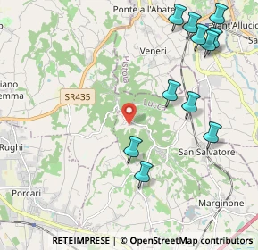 Mappa Via di Montechiari, 55015 Montecarlo LU, Italia (2.58364)