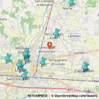Mappa Santissima Annunziata, 55100 Lucca LU, Italia (3)