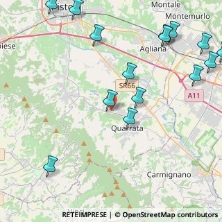 Mappa Via S. Gregorio, 51039 Quarrata PT, Italia (5.92333)