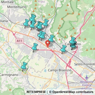 Mappa Piazzale del Museo, 59100 Prato PO, Italia (3.82944)