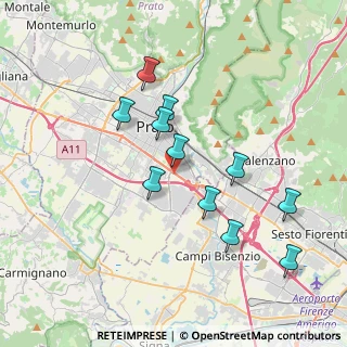 Mappa Piazzale del Museo, 59100 Prato PO, Italia (3.55)