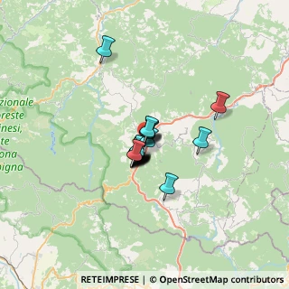 Mappa Via Corzani T., 47021 Bagno di Romagna FC, Italia (3.4935)