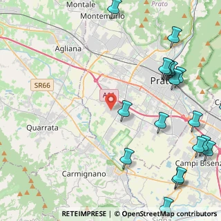 Mappa Via Cipriano Cipriani, 59100 Prato PO, Italia (6.34158)