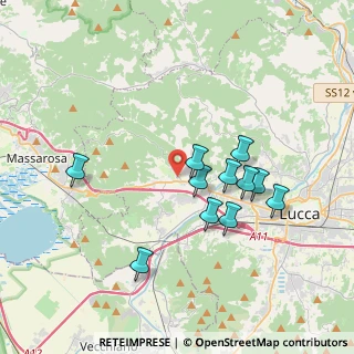 Mappa Farneta, 55100 Lucca LU, Italia (3.44727)