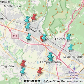 Mappa Viottolo Di Mezzana Sn, 59100 Prato PO, Italia (4.97667)