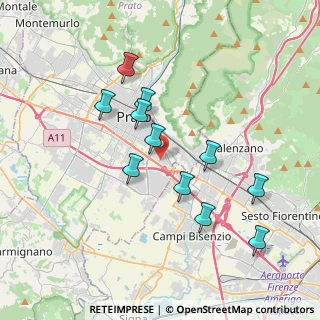 Mappa Viottolo Di Mezzana Sn, 59100 Prato PO, Italia (3.55091)