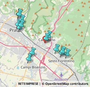Mappa Via Sandro Pertini, 50019 Calenzano FI, Italia (4.12)