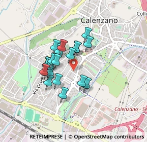 Mappa Via Sandro Pertini, 50019 Calenzano FI, Italia (0.328)