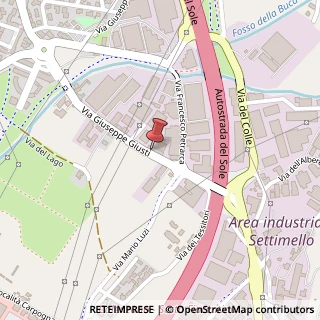 Mappa Via Giuseppe Giusti, 231, 50041 Firenze, Firenze (Toscana)