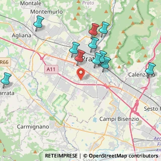 Mappa Via G. Borselli, 59100 Prato PO, Italia (4.31)