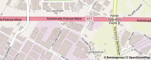 Mappa Prato
