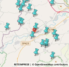 Mappa Via Giuseppe Mazzini, 61020 Vallefoglia PU, Italia (4.7885)