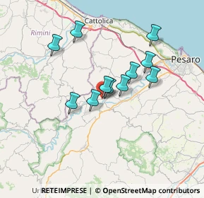 Mappa Via Zara, 61020 Sant'Angelo in Lizzola PU, Italia (5.72182)