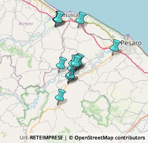 Mappa Via Camillo Benso Conte di Cavour, 61020 Montecchio PU, Italia (4.82267)