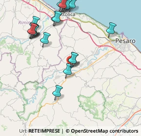 Mappa Via Pio la Torre, 61020 Sant'Angelo in Lizzola PU, Italia (9.702)