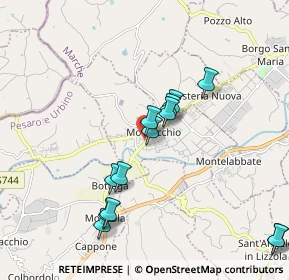 Mappa Via Pio la Torre, 61020 Sant'Angelo in Lizzola PU, Italia (1.98077)