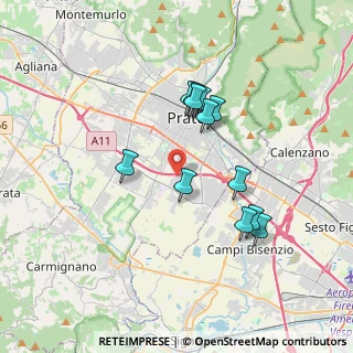 Mappa Via N. Marconi, 59100 Prato PO, Italia (3.255)