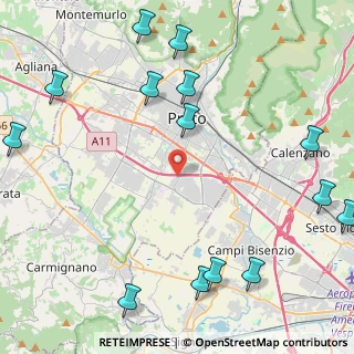 Mappa Via N. Marconi, 59100 Prato PO, Italia (6.195)