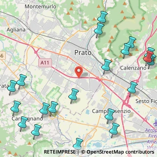 Mappa Via N. Marconi, 59100 Prato PO, Italia (6.645)