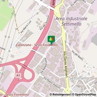 Mappa Via Baldanzese, 12, 50041 Calenzano, Firenze (Toscana)