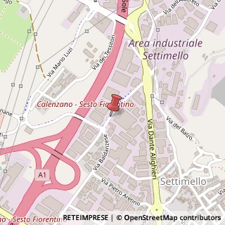 Mappa Via Baldanzese, 17, 50041 Calenzano, Firenze (Toscana)