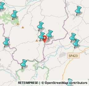 Mappa Via Belvedere Fogliense, 47836 Mondaino RN, Italia (6.70412)