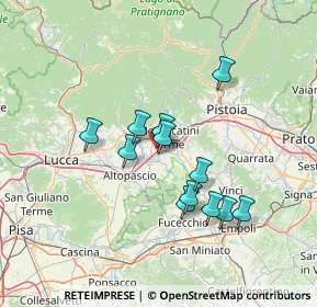 Mappa Via Buggianese, 51018 Ponte Buggianese PT, Italia (12.03583)