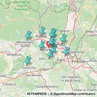 Mappa Via Giotto, 51039 Quarrata PT, Italia (9.1)