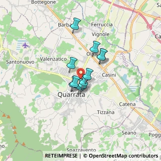 Mappa Via Giotto, 51039 Quarrata PT, Italia (1.03545)