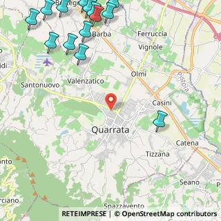 Mappa 51039 Quarrata PT, Italia (3.46786)