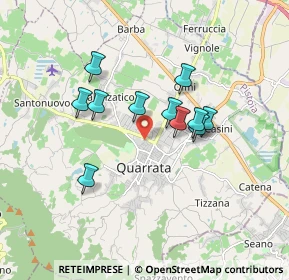 Mappa 51039 Quarrata PT, Italia (1.43545)