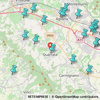 Mappa 51039 Quarrata PT, Italia (6.4405)