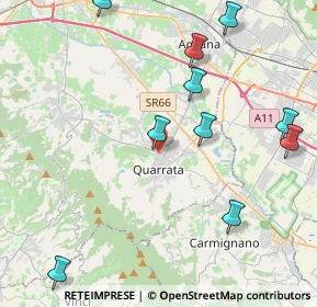 Mappa 51039 Quarrata PT, Italia (6.57438)