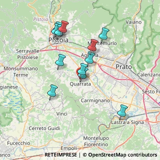 Mappa 51039 Quarrata PT, Italia (7.24)