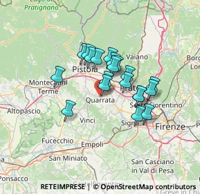 Mappa 51039 Quarrata PT, Italia (10.2145)
