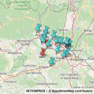 Mappa 51039 Quarrata PT, Italia (10.07889)