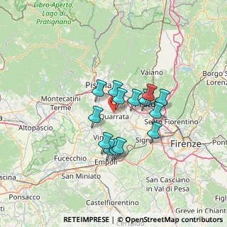 Mappa 51039 Quarrata PT, Italia (10.25714)