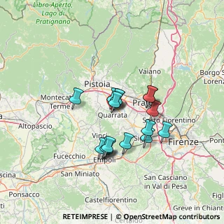 Mappa 51039 Quarrata PT, Italia (11.04824)