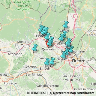 Mappa 51039 Quarrata PT, Italia (10.97556)