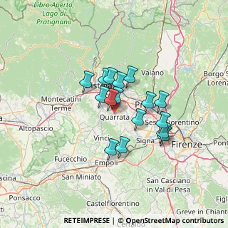 Mappa 51039 Quarrata PT, Italia (10.11063)