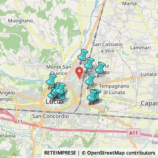 Mappa Via S. Jacopo Alla Tomba, 55100 Lucca LU, Italia (1.47357)
