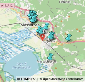 Mappa Via delle Sirti, 55054 Massarosa LU, Italia (1.672)