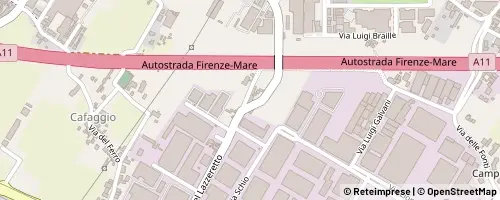 Mappa Prato