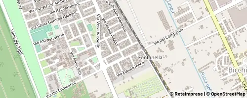 Mappa Viareggio
